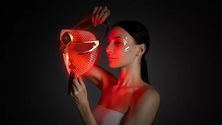 hydrogel face mask for led therapy